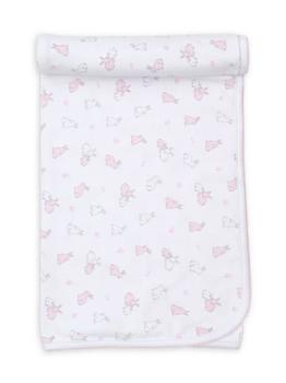 商品Kissy Kissy | Baby Girl's Bunny-Print Blanket,商家Saks Fifth Avenue,价格¥330图片