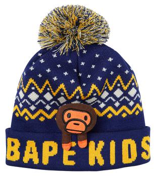 BAPE Kids | Baby Milo®毛绒娃娃便帽商品图片,