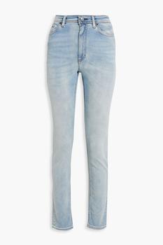推荐Faded high-rise skinny jeans商品
