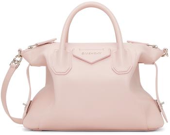 纪梵希包单肩包, Givenchy | 粉色小号 Antigona Soft 单肩包商品图片 