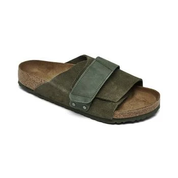 Birkenstock | Men's Kyoto Suede Leather Strappy Slide Sandals from Finish Line 6.6折, 独家减免邮费