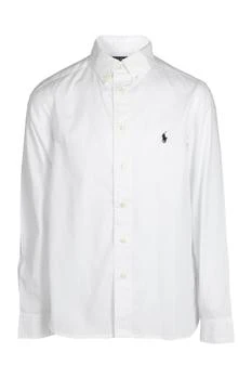 Ralph Lauren | Ralph Lauren Kids Logo Embroidered Long Sleeved Shirt 5.7折