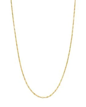 Moon & Meadow | Moon & Meadow 14K Yellow Gold Shimmer Link Necklace,商家Bloomingdale's,价格¥5608