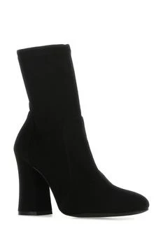 推荐Black suede CurveBlock ankle boots商品