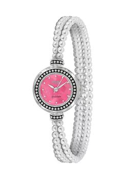 推荐Sterling Silver Multi Strand Gemstone Bracelet Watch - Rhodonite商品