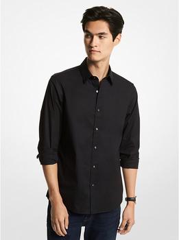 Michael Kors | Slim-Fit Stretch-Cotton Shirt商品图片,