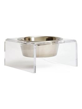 商品Hiddin | Clear Single Bowl Pet Feeder,商家Saks Fifth Avenue,价格¥597图片