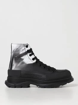 Alexander McQueen | Alexander McQueen Tread ankle boots in leather 8折