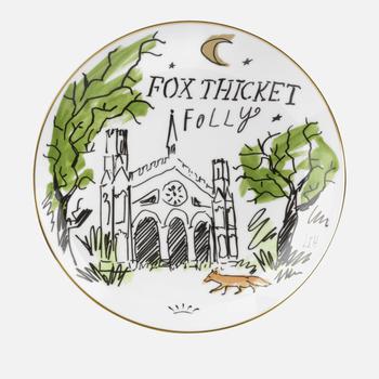 商品Luke Edward Hall Round Plate - Fox Thicket Folly - 27cm图片