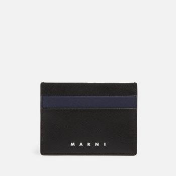 推荐Marni Two-Tone Leather Card Holder商品