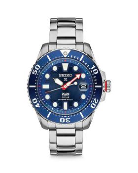 美国精工女表, Seiko | Prospex PADI Edition Solar Divers Watch, 40mm商品图片 7.5折, 独家减免邮费