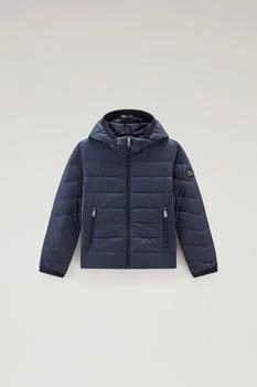 Woolrich | Boys' Sundance Jacket with Hoodie in Lightweight Microfiber,商家Woolrich,价格¥2415