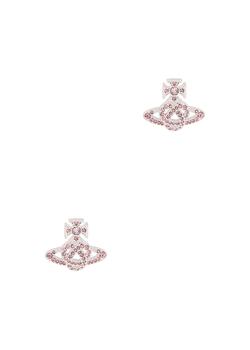 Vivienne Westwood | Loudilla embellished silver-tone orb earrings商品图片,