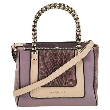 加拿大bvlgari包, [二手商品] BVLGARI | Bvlgari Tri Color Leather and Kurung Serpenti Scaglie Tote商品图片 4.5折, 满1件减$100, 满减