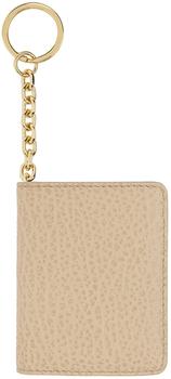 MAISON MARGIELA | Beige Keychain Bifold Card Holder商品图片,额外8.5折, 独家减免邮费, 额外八五折