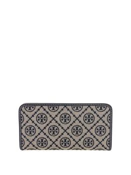 推荐Canvas wallet with T monogram motif商品