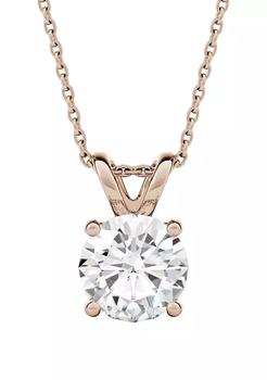 Charles & Colvard, Charles & Colvard | 1.9 ct. t.w. Moissanite Pendant Necklace in 14k Rose Gold商品图片 