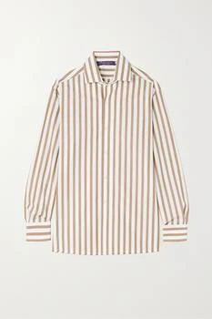Ralph Lauren | Capri 条纹纯棉府绸衬衫  - US2 