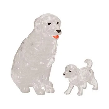 BePuzzled | 3D Crystal Dog Puppy Puzzle Set, 46 Pieces,商家Macy's,价格¥109