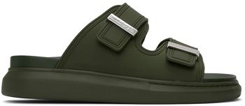 Alexander McQueen | Khaki Hybrid Sandals商品图片,独家减免邮费