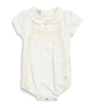 Paz Rodriguez | Broderie-Anglaise Bodysuit (1-24 Months)商品图片,7折