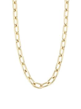 商品Saks Fifth Avenue Collection | 14K Yellow Gold Oval-Link Chain Necklace,商家Saks Fifth Avenue,价格¥28583图片