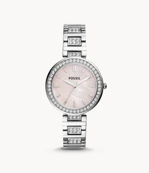 Fossil | Women's Karli Three-Hand, Stainless Steel Watch,商家Premium Outlets,价格¥378