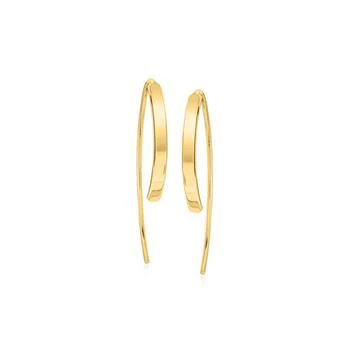Ross-Simons | Ross-Simons 14kt Yellow Gold Threader Earrings,商家Premium Outlets,价格¥1129