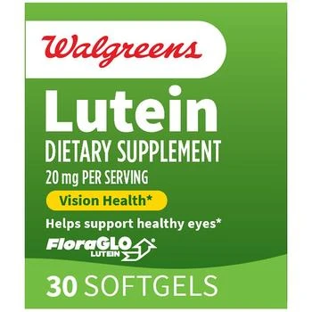 Walgreens | Lutein 20 mg Softgels,商家Walgreens,价格¥97