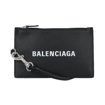 商品Balenciaga | BALENCIAGA 巴黎世家 男士黑色皮质手拿包 616015-1IZI3-1090,商家Beyond Chinalux,价格¥3713图片