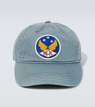 RRL | Ball patched cotton baseball cap 独家减免邮费