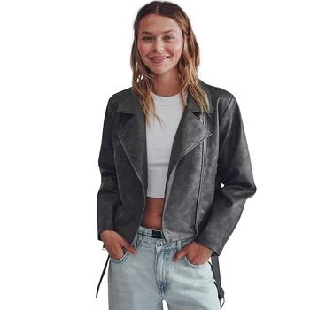 Cotton On | Women's Faux Leather Biker Jacket,商家Macy's,价格¥620