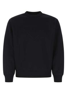 Prada | Prada Logo Debossed Crewneck Sweatshirt商品图片,