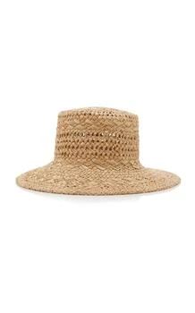 推荐Lack of Color - Inca Raffia Bucket Hat - Neutral - M - Moda Operandi商品