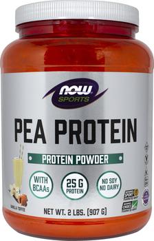 商品Now Foods | Pea Protein Vanilla Toffee 2 lbs Powder,商家Puritan's Pride,价格¥173图片