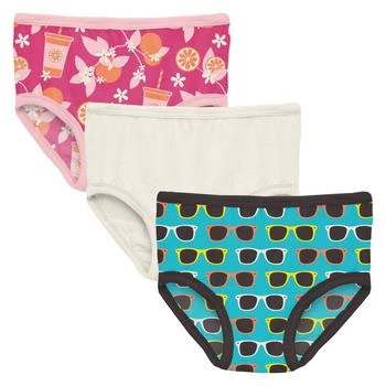 KicKee Pants | Print Underwear Set- 3-Pack (Little Kids/Big Kids) 8.9折, 独家减免邮费