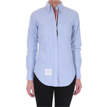 thom browne衬衫新款, Thom Browne | Thom Browne 女士蓝色休闲衬衫 FLL005E-00139-480商品图片 满$100享9.5折, 满折
