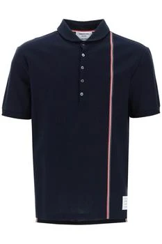 推荐Polo shirt with tricolor intarsia商品