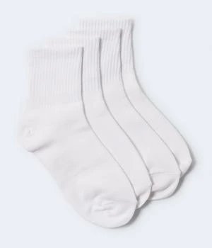 Aeropostale | Aeropostale Women's Solid Crew Sock 2-Pack 3.9折