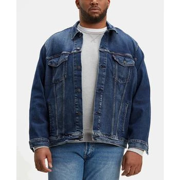 Levi's | Men's Big & Tall Stretch Denim Trucker Jacket 6.9折