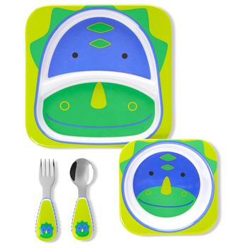 Skip Hop | Zoo Mealtime Dino Gift Set商品图片,