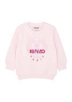 推荐KIDS Pink tiger-embroidered cotton sweatshirt (6-18 months)商品