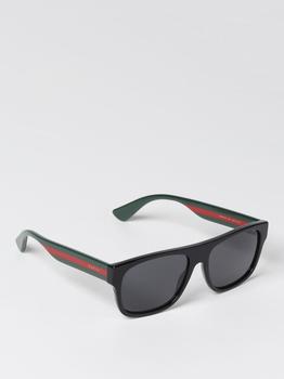 推荐Gucci sunglasses in acetate with Web temples商品
