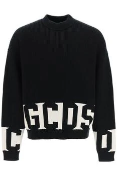 GCDS | NEW BAND LOGO SWEATER 4.4折, 满$150享9.5折, 满折