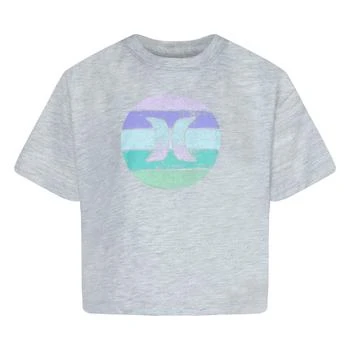 Hurley | Oversized Boxy Graphic T-Shirt (Little Kids) 4折