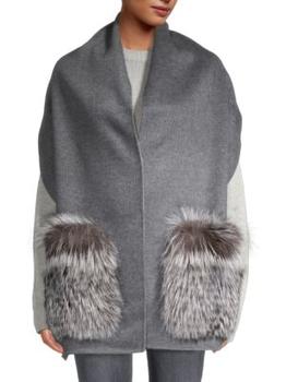 推荐Fox Fur & Wool Stole商品