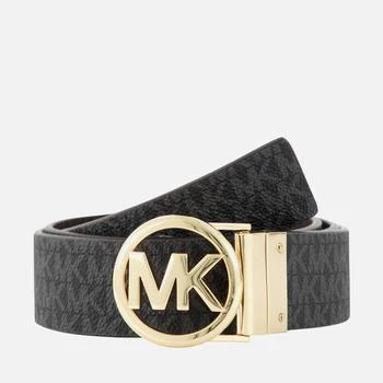 推荐Michael Kors Logo-Jacquard Leather Belt商品