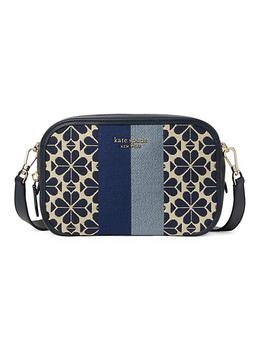 kate spade bag, Kate Spade | Medium Flower Jacquard Stripe Camera Bag商品图片 