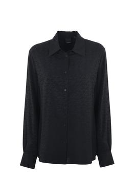 PINKO | PINKO  "Smorzare 37" shirt jacquard crepe de chine商品图片,7.4折