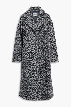 STAND STUDIO | Leopard-print faux shearling coat 1.9折×额外9.5折, 额外九五折